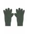 Unisex Melange Gloves Basic Race-groen 8245