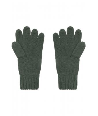 Unisex Melange Gloves Basic Race-groen 8245