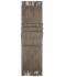 Unisex Ribbed Scarf Donker-olijf/antraciet 8321
