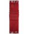 Unisex Ribbed Scarf Donkerrood/antraciet 8321
