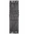 Unisex Ribbed Scarf Antraciet/zwart 8321