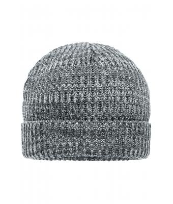 Unisex Urban Beanie Grey/navy-melange 8323