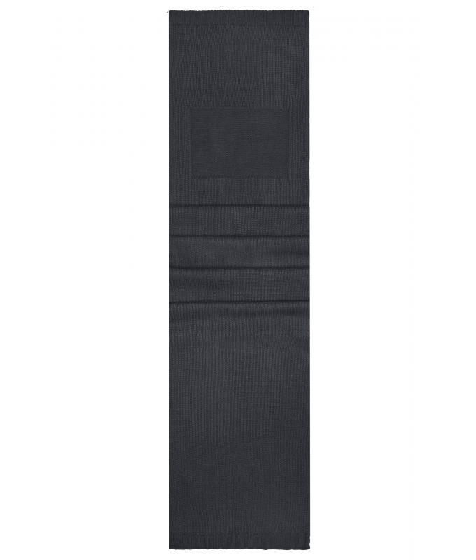 Unisexe Écharpe de promotion Noir 8326