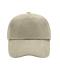 Unisex 5 Panel Cap Licht khaki 7846