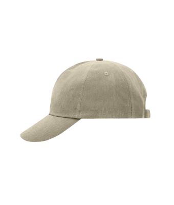 Unisex 5 Panel Cap Light-khaki 7846