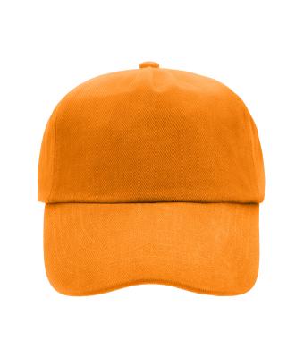 Unisex 5 Panel Cap Orange 7846