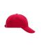 Unisex 5 Panel Cap Signaal-rood 7846