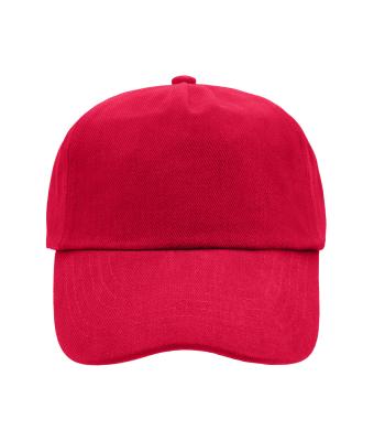 Unisex 5 Panel Cap Signaal-rood 7846