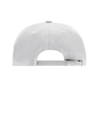 Unisex 5 Panel Cap White 7846