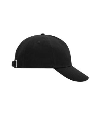 Unisex 5 Panel Cap Zwart 7846
