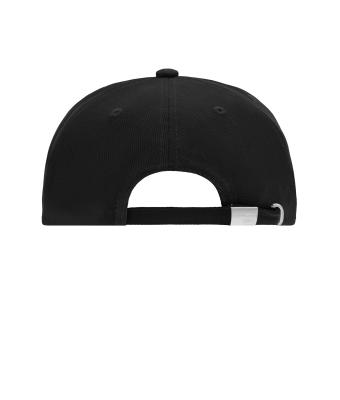 Unisex 5 Panel Cap Zwart 7846