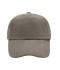 Unisexe Casquette 5 panneaux Gris-foncé 7846