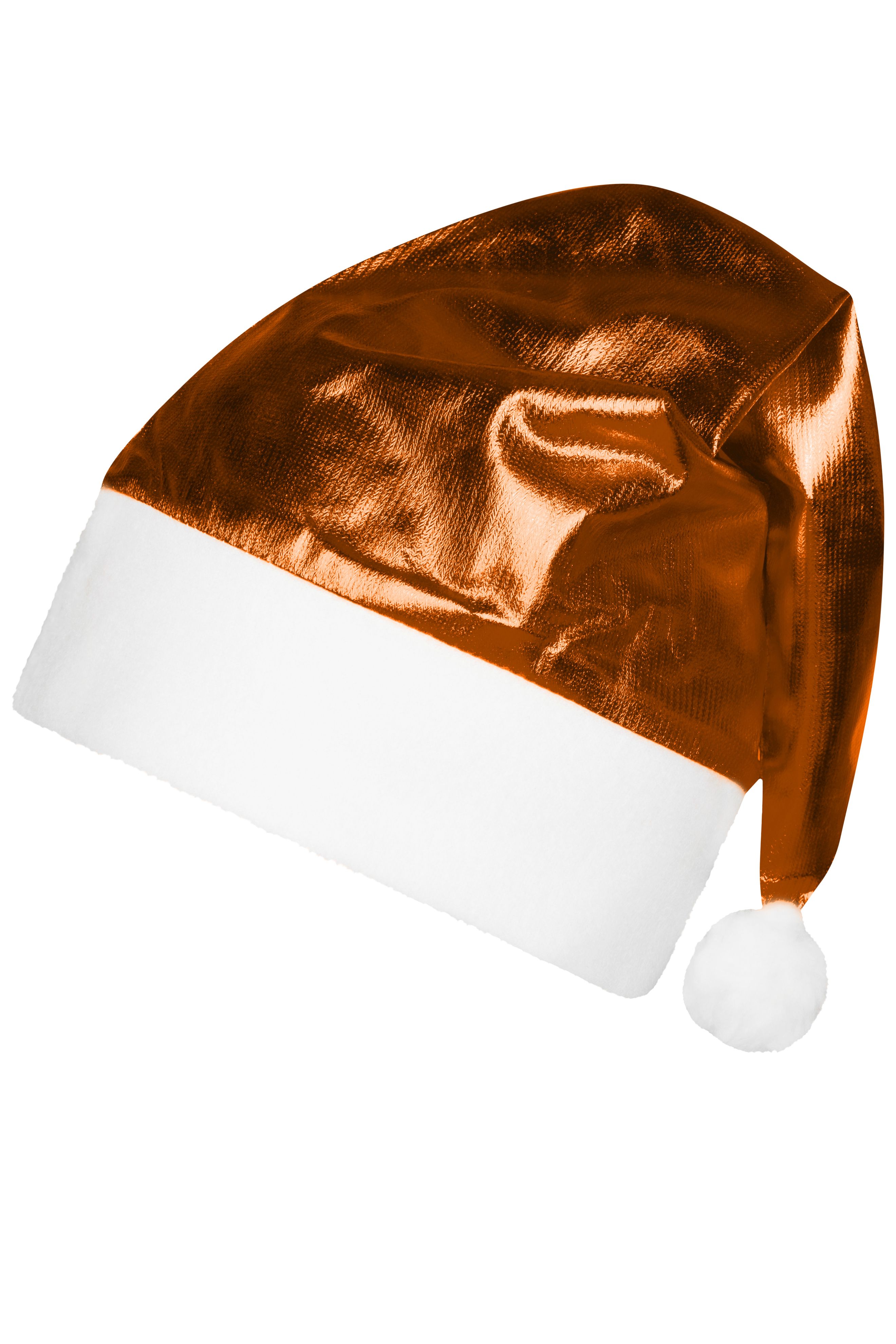 Unisex Shiny Santa Hat OrangeDaiber