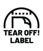 Tear off!® Label