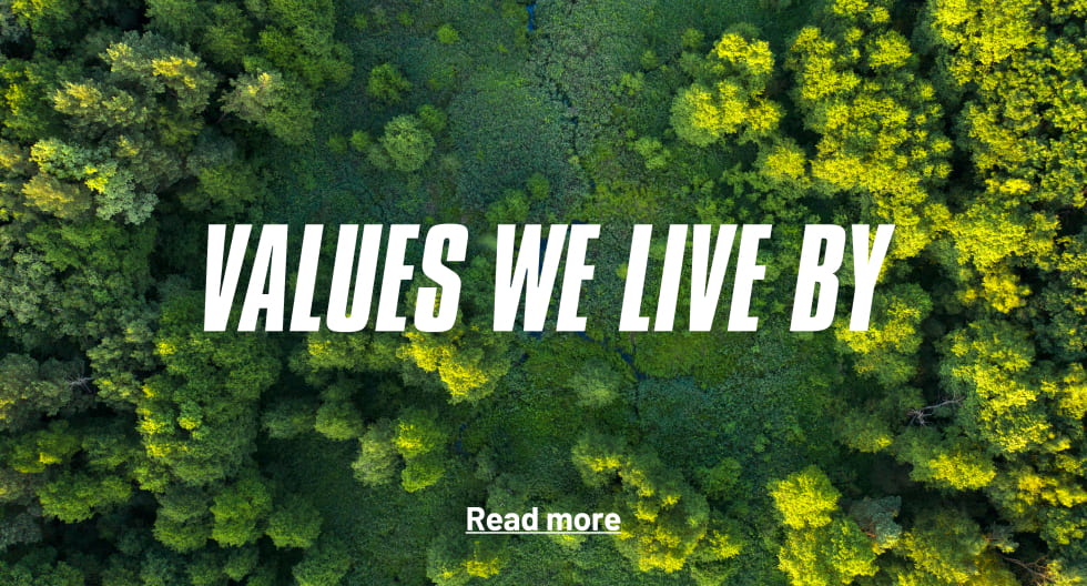 Values we lived by