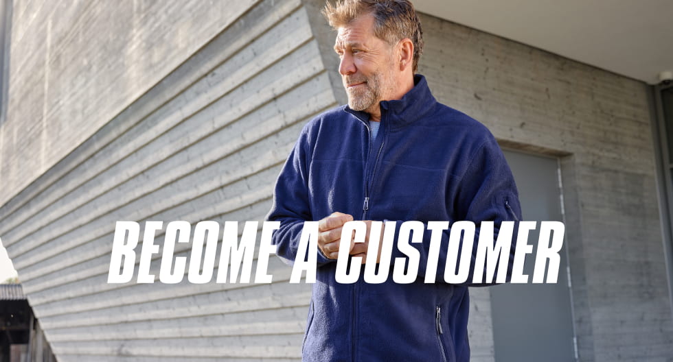 Become a customer. Register now!