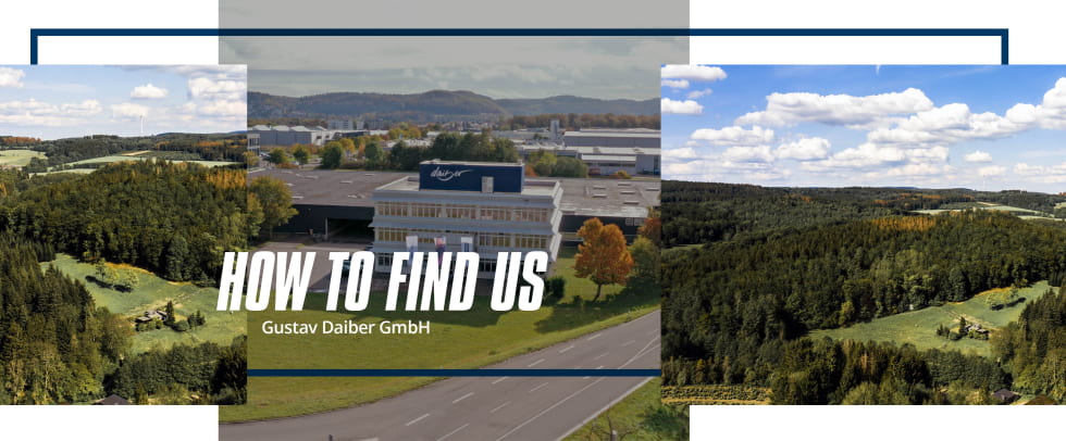 How to find us - Gustav Daiber GmbH