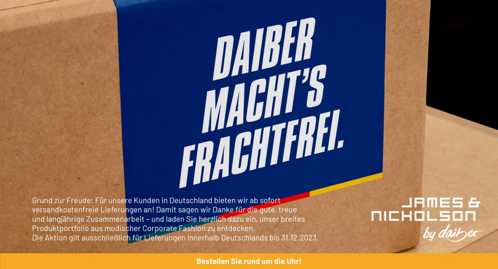 Daiber Frachtfrei bis Ende 2023