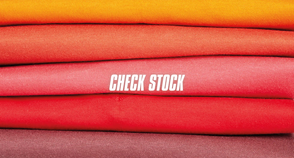 Check stock: our stocks are updated every hour.