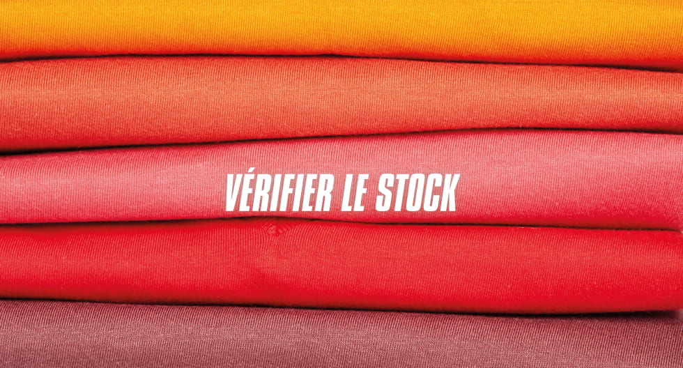 Vérifier le stock: nos stocks sont mis à jour toutes les heures.