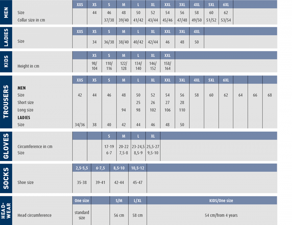 james jeans size chart