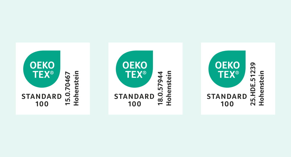 Oeko Tex Zertifikate