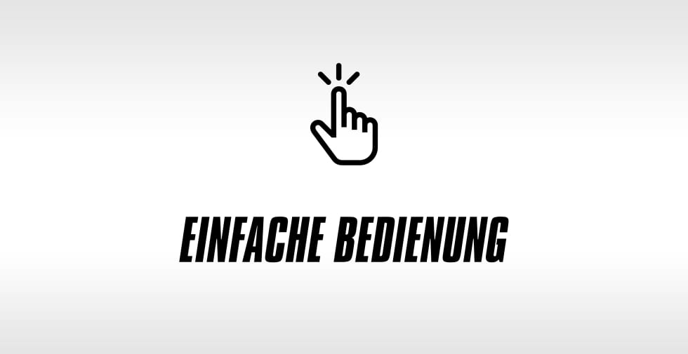 Editor Vorteil - Einfache Bedienung