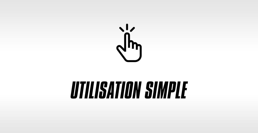 Avantage de l'éditeur : simplicité d'utilisation