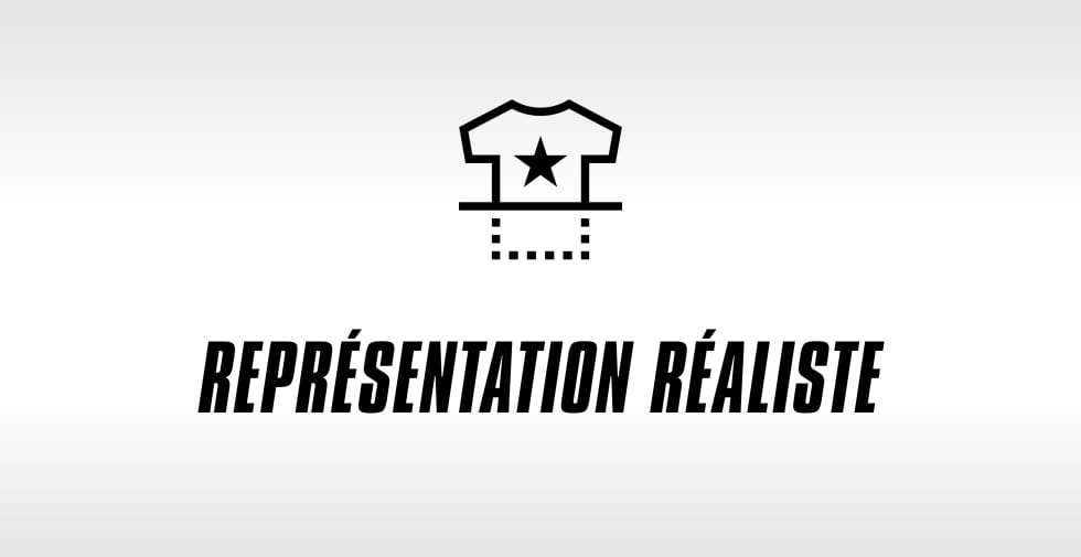 Avantage de l'éditeur : rendu réaliste