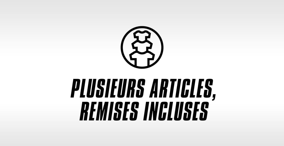 Avantage du configurateur : possibilité de sélectionner plusieurs articles