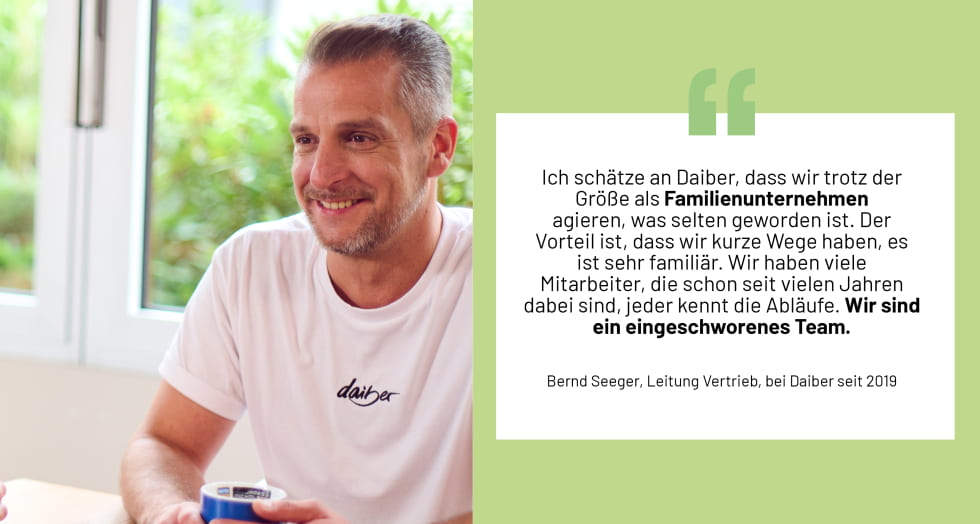 Mitarbeiter Statement Bernd