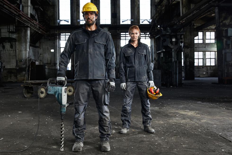 new Workwear collection by JAMES & NICHOLSON