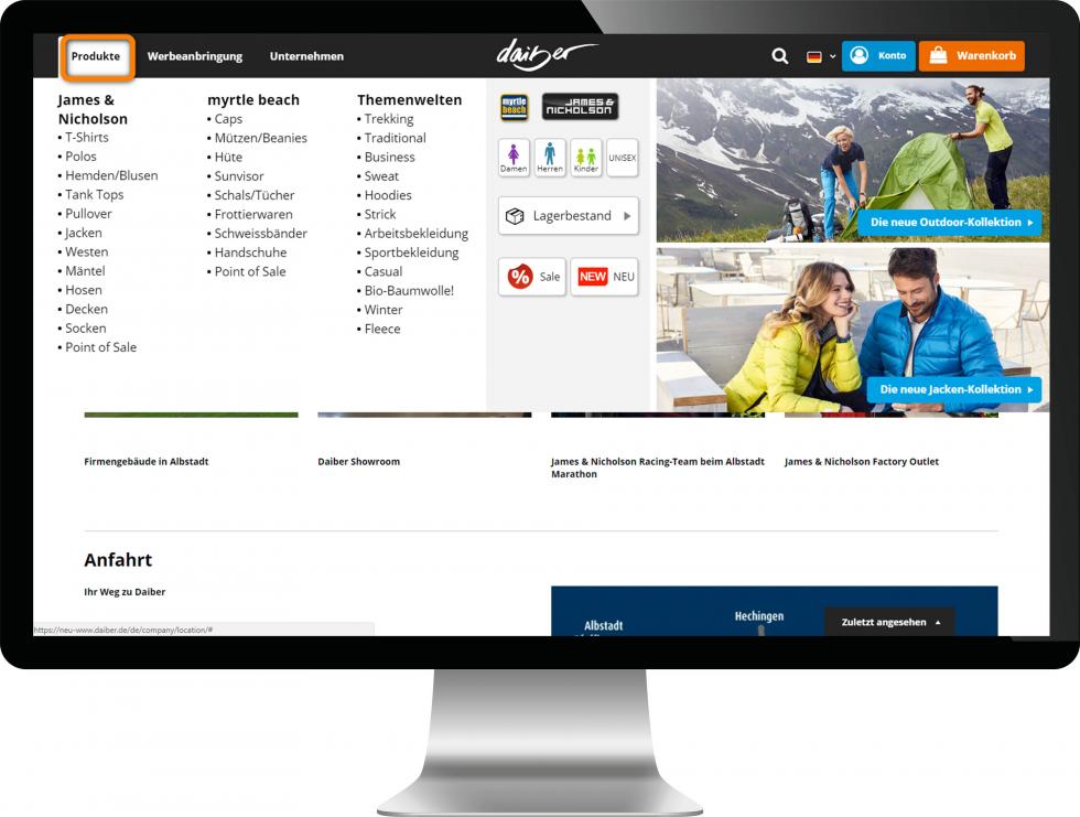 Entdecken Sie die Produktvielfalt von Daiber