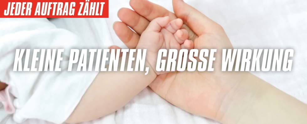 Daiber hilft Kindern. Jeder Auftrag zählt.