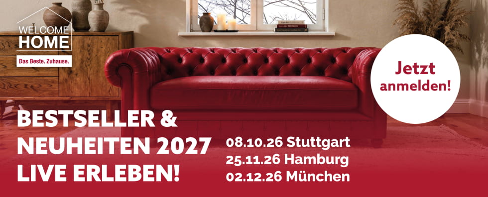Jetzt zur Welcome Home Tour anmelden