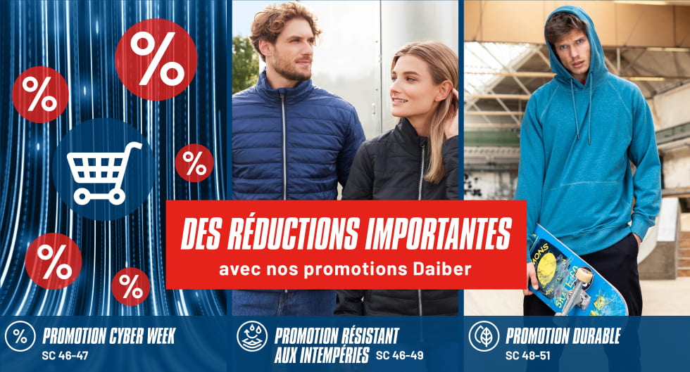 Promotions d'automne Daiber