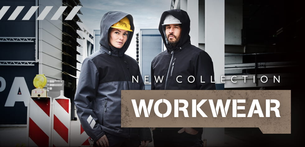 Workwear-Kollektion von James & Nicholson und myrtle beach