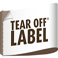 Tear off Label